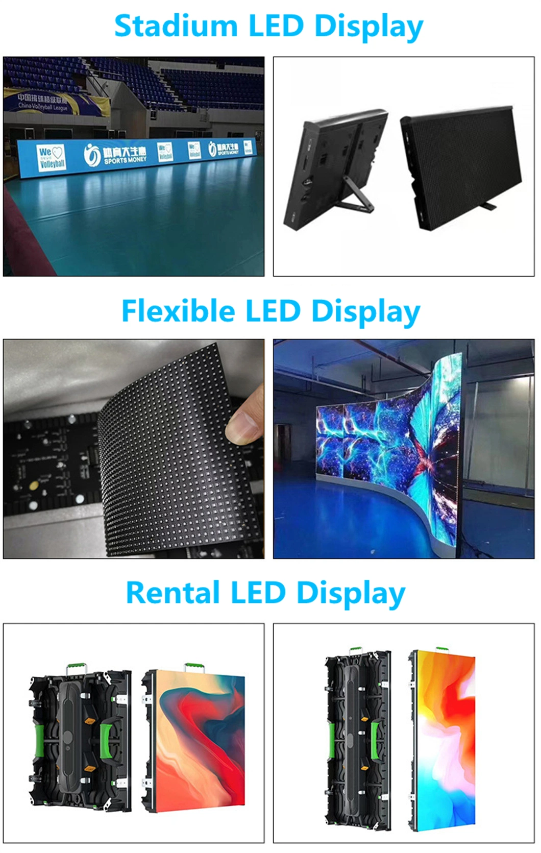 Indoor Fine Pixel Pitch HD P1.5 P1.6 P1.8 Commercial Flexible LED Panel Video Display Screen