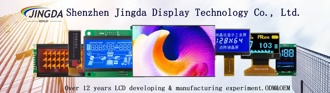 Professional Factory Custom COB Tn Htn Positive Negative Backlight LCD Monochrome Segment Display Module for UPS Inverter Power