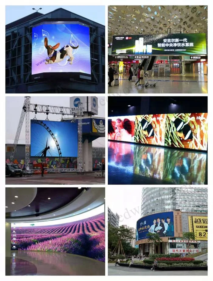 Outdoor Indoor Advertising Stage Rental Perimeter Full-Color LED Screen Panel Board Display Video Wall P2.5 P3 P3.91 P4 P4.81 P5 P6 P8 P10 Module Curtain Sign