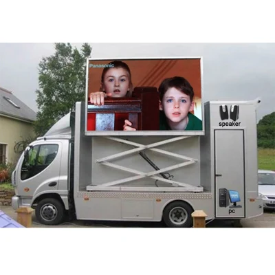 P5.95 Full Color Outdoor Advertising LED Mobile Trailer Truck LED Display