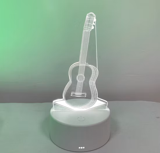 Acrylic Light Lamp Display/LED Light Creative Art Display Stand for Restaurant/Bar