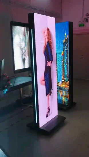 Full Color Indoor HD Screen Floor Standing LED Poster Display