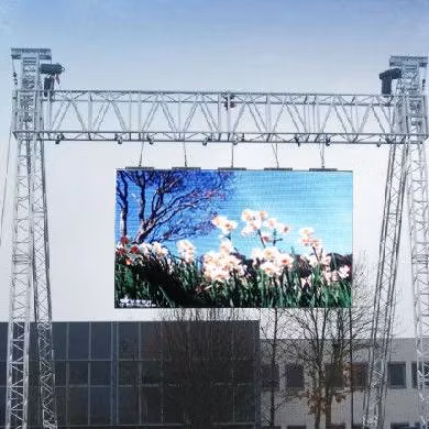 Full Color Indoor Outdoor Advertising Rental Curved Digital Mobile Flexible SMD Poster Gas Window TV LED Screen Display with P1.2 P1.8 P2.5 P3.91 Price