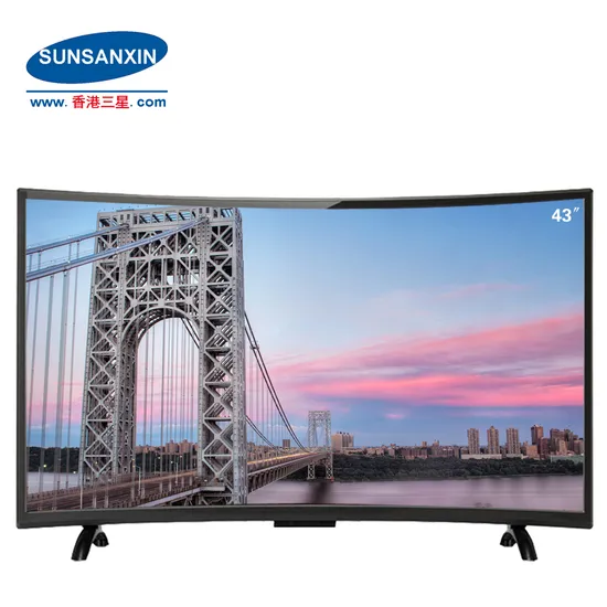 Cheap Price 75 Inches Smart LED TV UHD 4K Curved