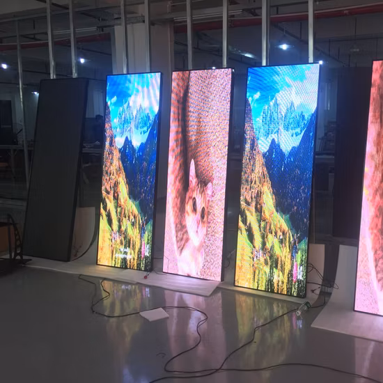 Advertising Floor Standing LED Screen P3 P2.5 P1.9 LED Poster Display
